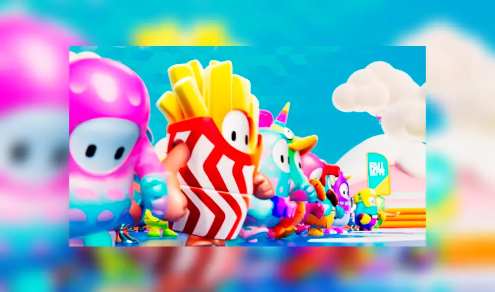 Fall Guys está disponible en PS4 y PC. Foto: Fall Guys.