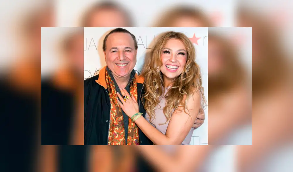 Thalía y Tommy Mottola acaban con los rumores de su separación con publicación