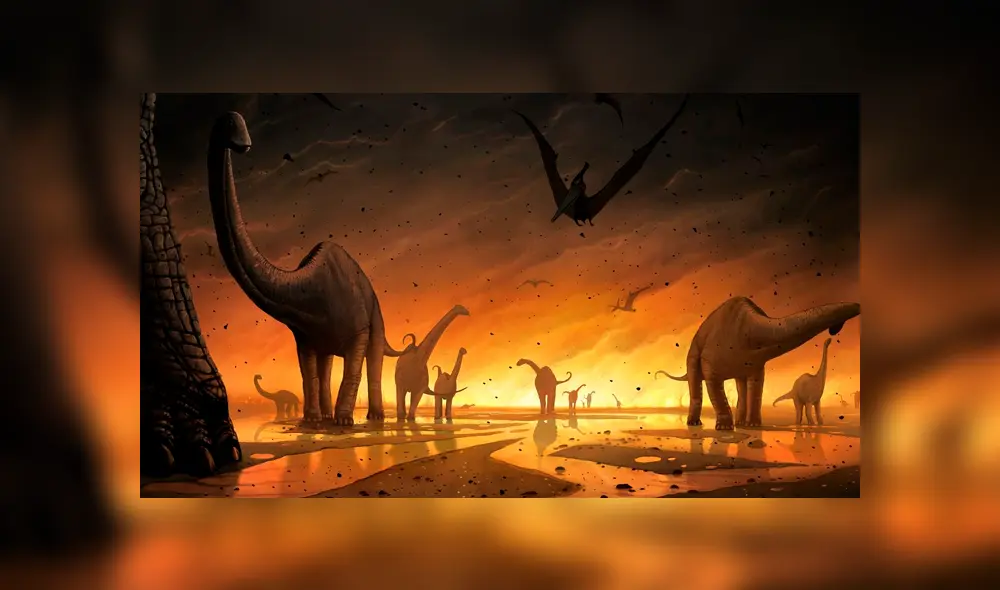 El impacto de un asteroide acabó con la vida de los dinosaurios sobre la Tierra. Foto: Mark Garlik, Science Source (ilustración) El impacto de un asteroide acabó con la vida de los dinosaurios sobre la Tierra. Foto: Mark Garlik, Science Source (ilustración)