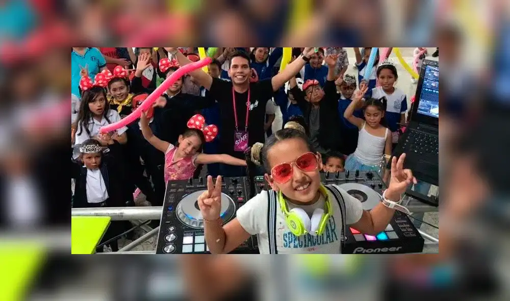 Facebook: conoce a la niña DJ que arrasa en las redes por su mezclas musicales [VIDEO]