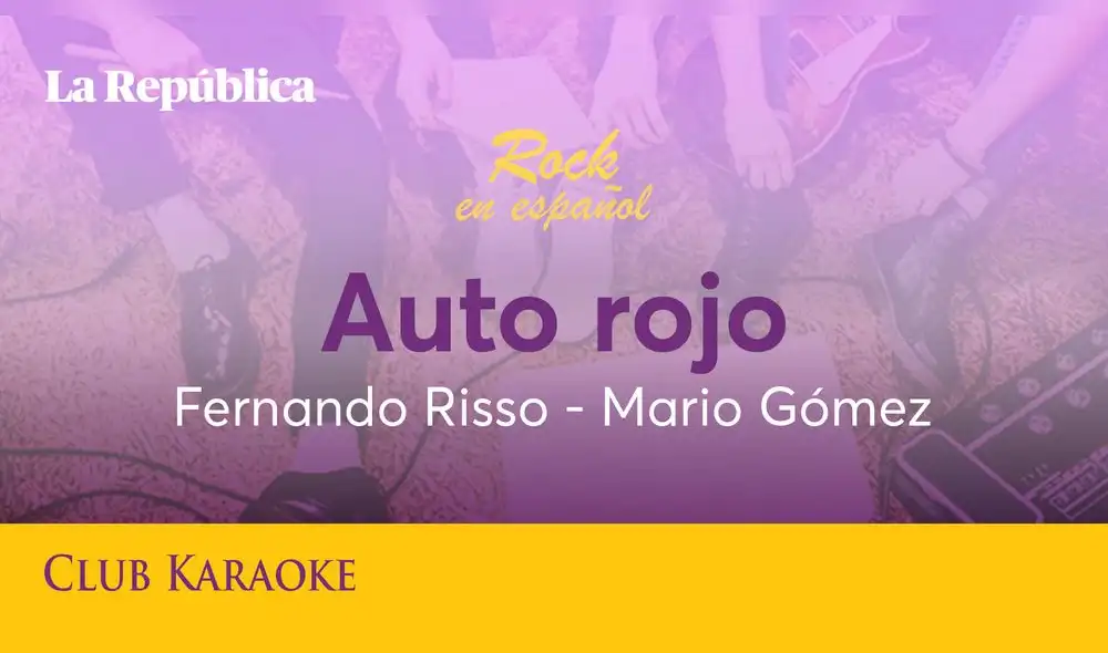 Auto Rojo, canción de Fernando Risso - Mario Gómez