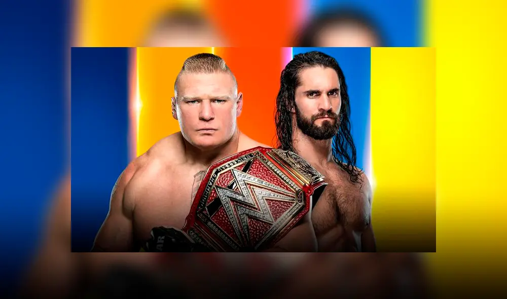 Brock Lesnar y Seth Rollins serán el estelar de Summerslam. Créditos: WWE