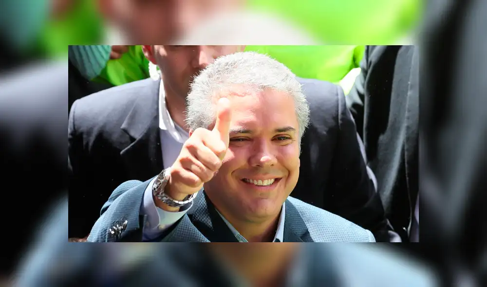 Iván Duque es el nuevo presidente de Colombia