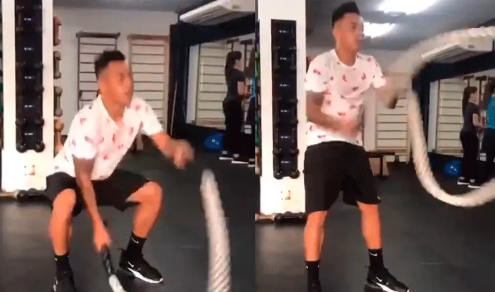 Selección peruana: Christian Cueva entrena en su día de descanso.