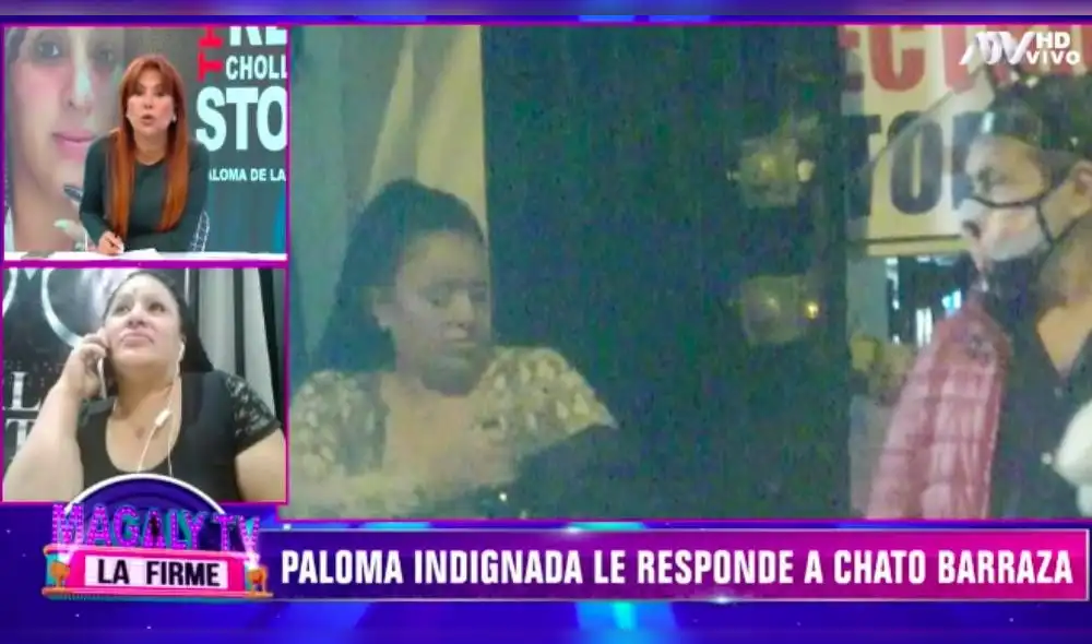 “Cómo va a decir que yo lo he pepeado. Yo jamás he hecho esas cosas", le dijo a Magaly Medina. (Foto: Captura ATV)