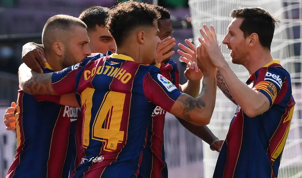 Ansu Fati marcó el primero para el FC Barcelona. Foto: AFP Ansu Fati marcó el primero para el FC Barcelona. Foto: AFP