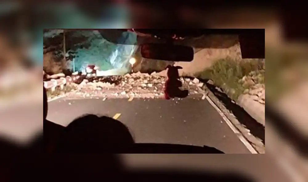 Vía que une Yurimaguas - Tarapoto colapsa tras sismo de 8.0 grados en Loreto 