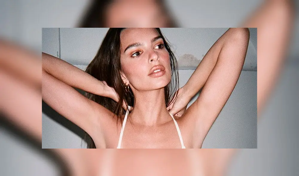 Emily Ratajkowski reta la censura de Instagram con atrevida lencería [VIDEO] 