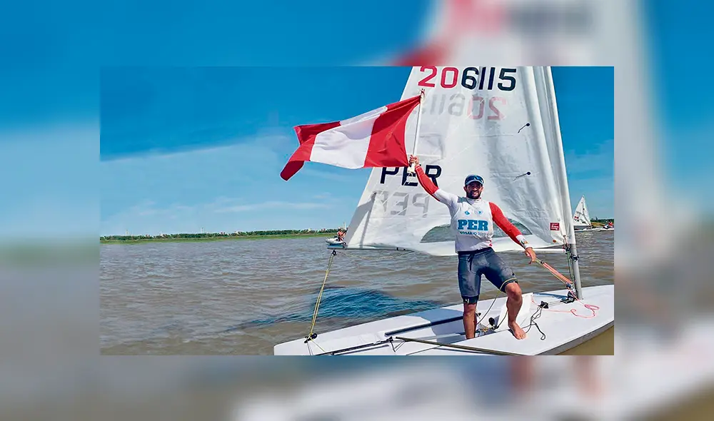 Honor. El velerista Stefano Peschiera fue elegido abanderado para la inauguración de Lima 2019 y llevará el estandarte nacional al frente de la delegación peruana.