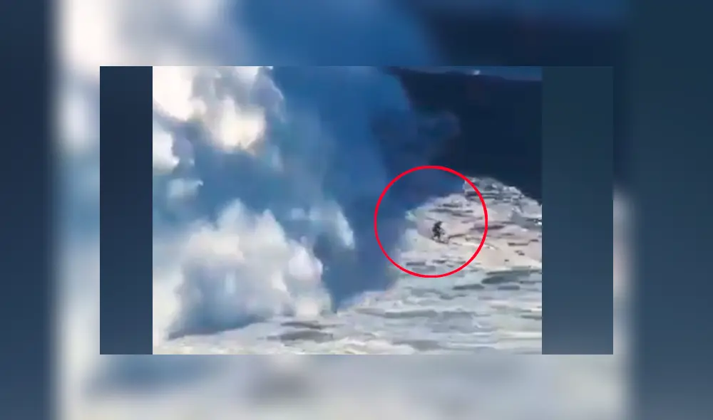 Vía YouTube. Espectadores quedaron atónitos al ver la increíble actuación del surfista cuando fue sorprendido con la ola considerada como la más alta del mundo