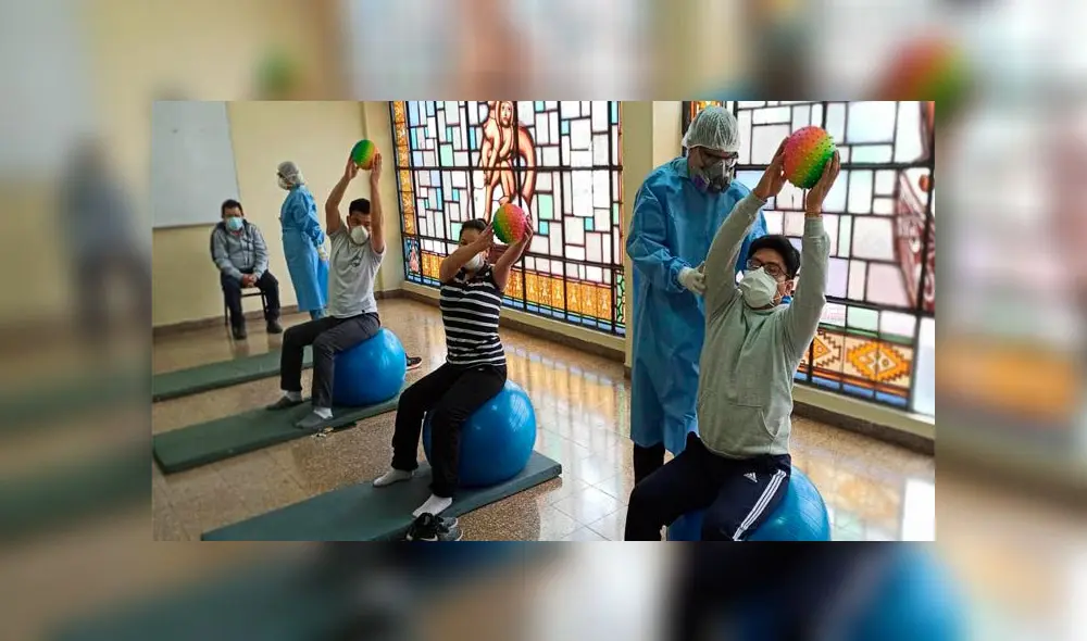 Tratamiento a pacientes que vencieron la COVID-19. Créditos: Flavio Matos / La República. Tratamiento a pacientes que vencieron la COVID-19. Créditos: Flavio Matos / La República.