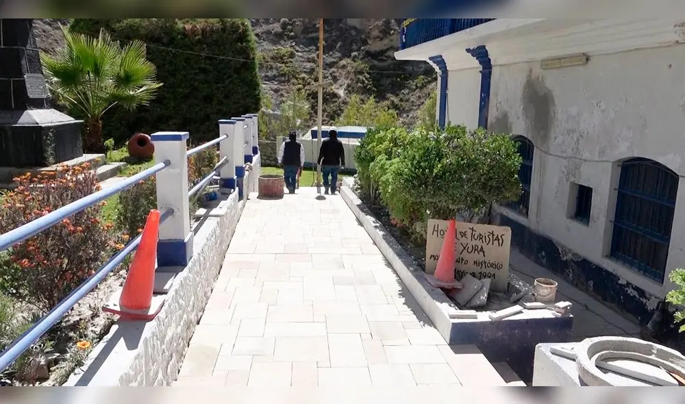 Este alojamiento data de la época colonial y con el pasar de los años, la infraestructura se ha desgastado,