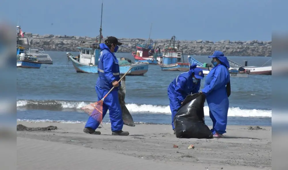 playas limpieza salaverry