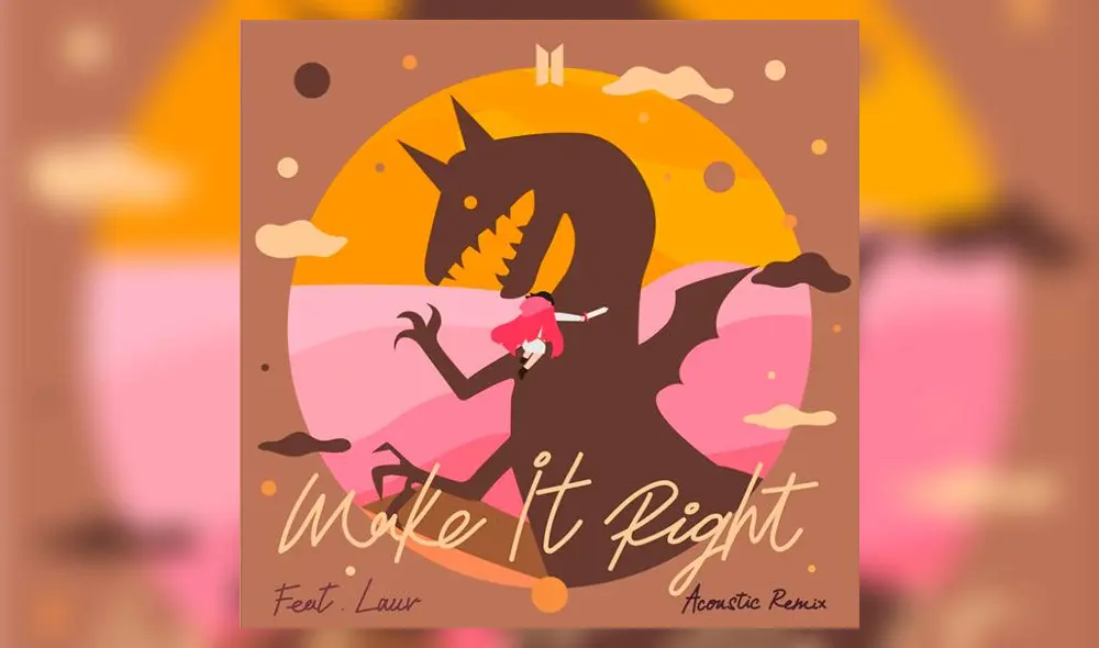 Portada de la nueva versión de 'Make It Right'.