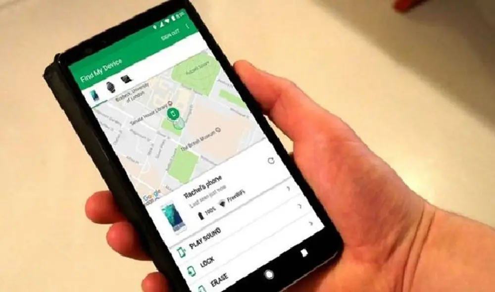 Find My Device es una de las herramientas que puedes utilizar para encontrar tu smartphone.