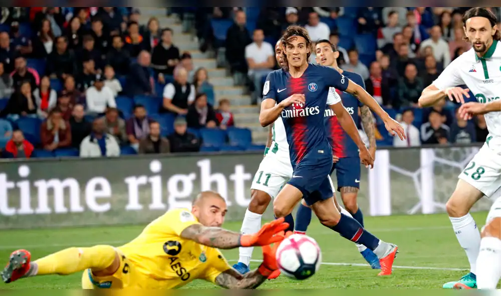 PSG goleó 4-0 al Saint-Etienne y sigue invicto en la Liga Francesa [RESUMEN]