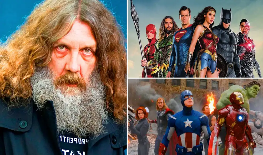 Alan Moore contra el mundo de los superhéores y la nueva audiencia. Foto: composición / Marvel / DC Alan Moore contra el mundo de los superhéores y la nueva audiencia. Foto: composición / Marvel / DC