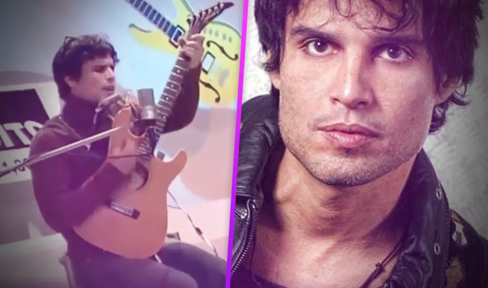 Pedro Suárez Vértiz interpreta temas musicales para su público en cuarentena. Foto: Composición