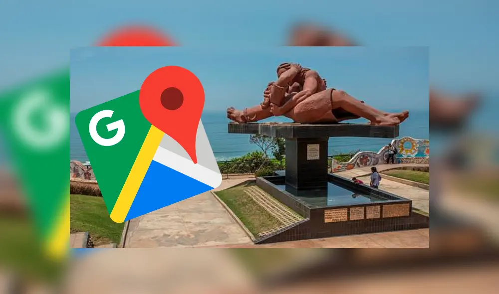 Google Maps: realiza recorrido por el 'Parque del amor' en Miraflores y descubre lo inesperado [FOTOS]