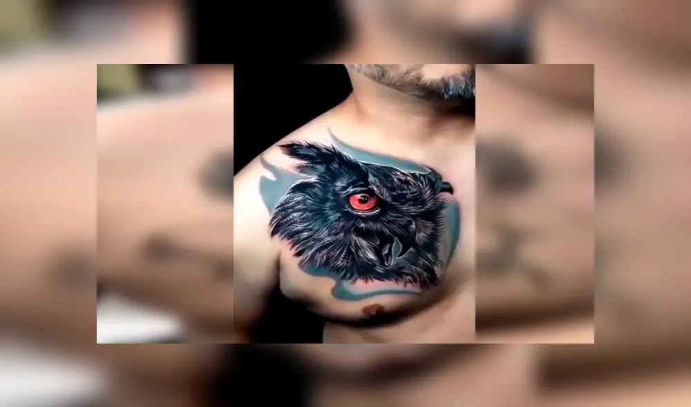 En Facebook, un hombre no imaginó cómo quedaría el resultado de su nuevo diseño de tatuaje en su pecho. En Facebook, un hombre no imaginó cómo quedaría el resultado de su nuevo diseño de tatuaje en su pecho.