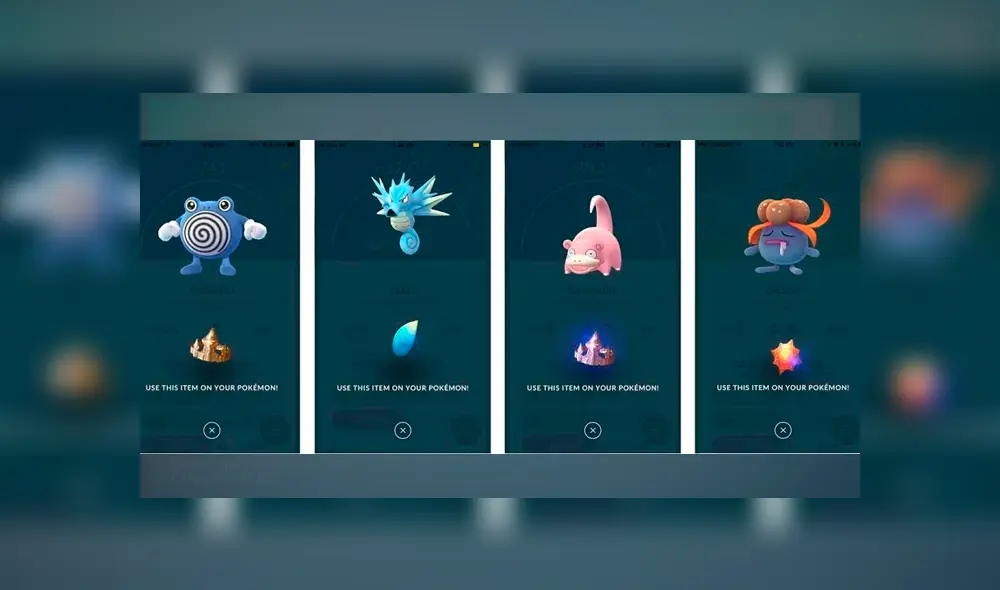 Conoce qué pokémon pueden utilizar las piedras evolutivas en Pokémon GO.
