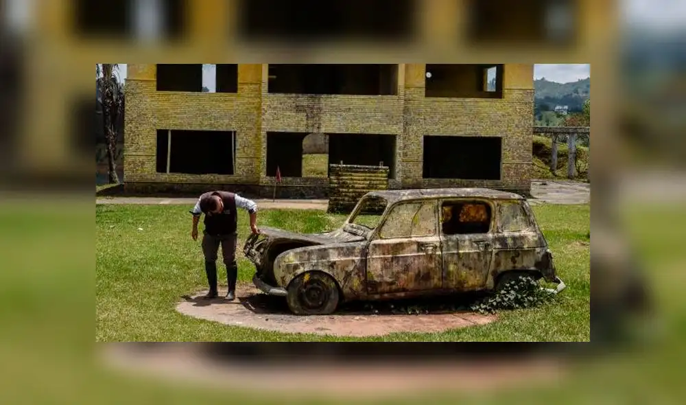 Jardinero de Escobar lucha por volver a vivir en inmueble de narcotraficante