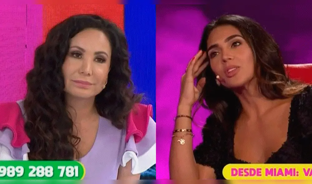 Janet Barboza y Vania Bludau