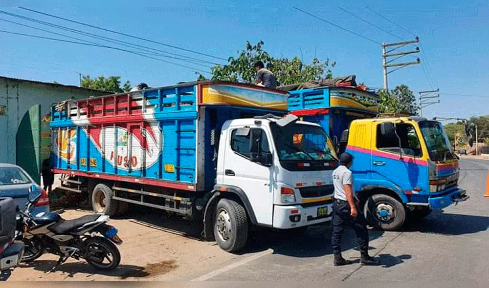 Se investiga la procedencia de la sustancia hallada en camión con limones.