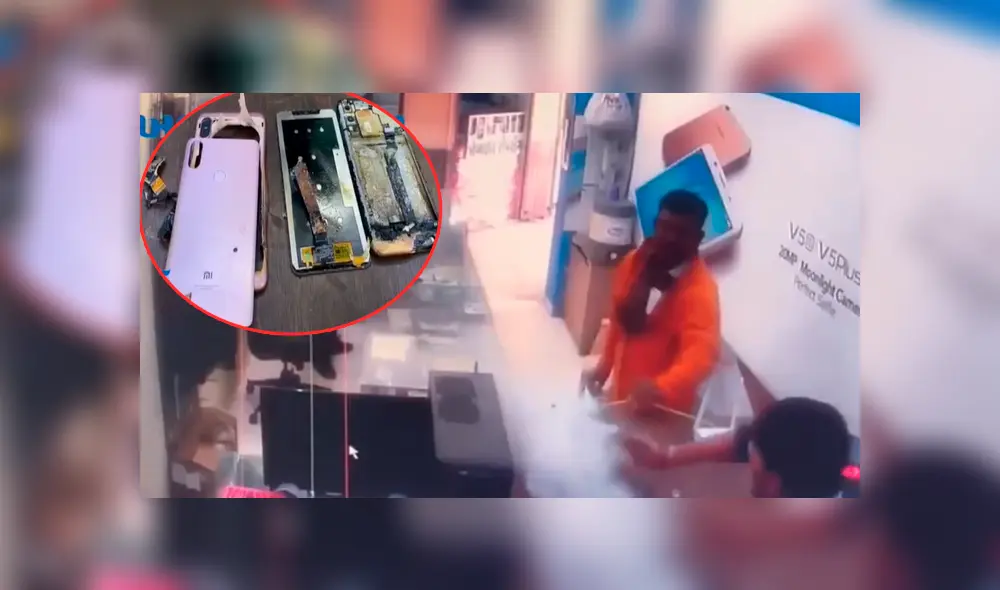 Xiaomi: cámara de seguridad registró momento en que Redmi Note 6 Pro explota en centro comercial