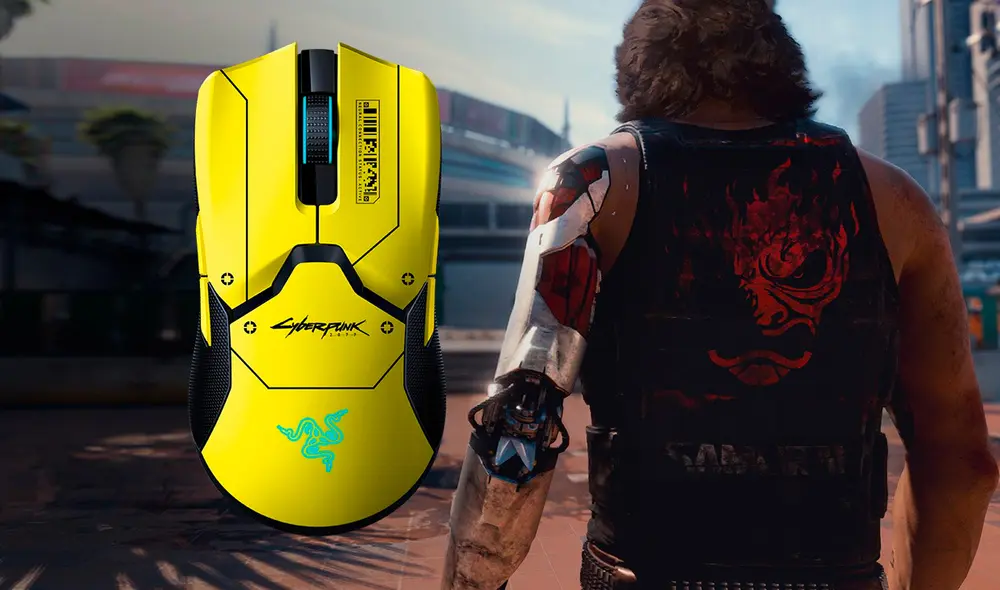 Se trata del Razer Viper Ultimate Cyberpunk 20777 Edition, cuyo precio es de 159.99 dólares. Foto: Razer