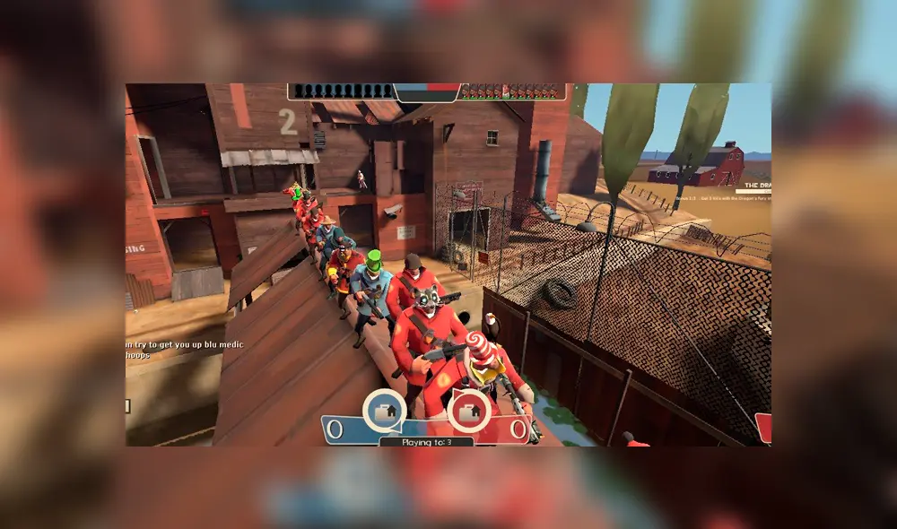 No fue el único servidor, en otro también realizaron un tributo del mismo estilo.