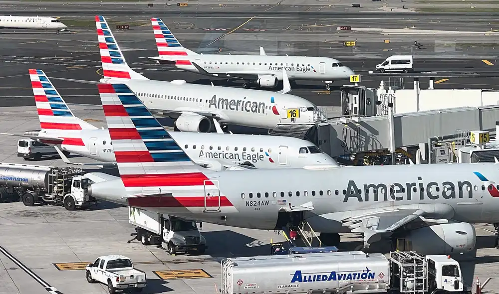 Aerolínea aún se encuentra investigando a detalle sobre los hechos. Foto: AFP Aerolínea aún se encuentra investigando a detalle sobre los hechos. Foto: AFP