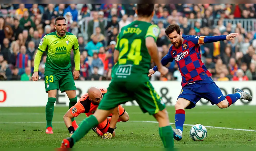 Gracias a los goles de Messi, Barcelona se mantiene como único líder de LaLiga. Gracias a los goles de Messi, Barcelona se mantiene como único líder de LaLiga.