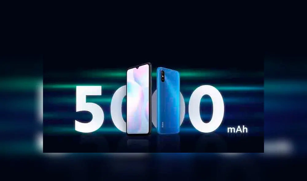 El Xiaomi Redmi 9i llega con una batería de 5.000 mAh. (Fotos: Xiaomi)