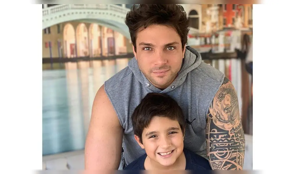 El chico reality estaba al cuidado de su hijo Adriano durante la cuarentena. El chico reality estaba al cuidado de su hijo Adriano durante la cuarentena.