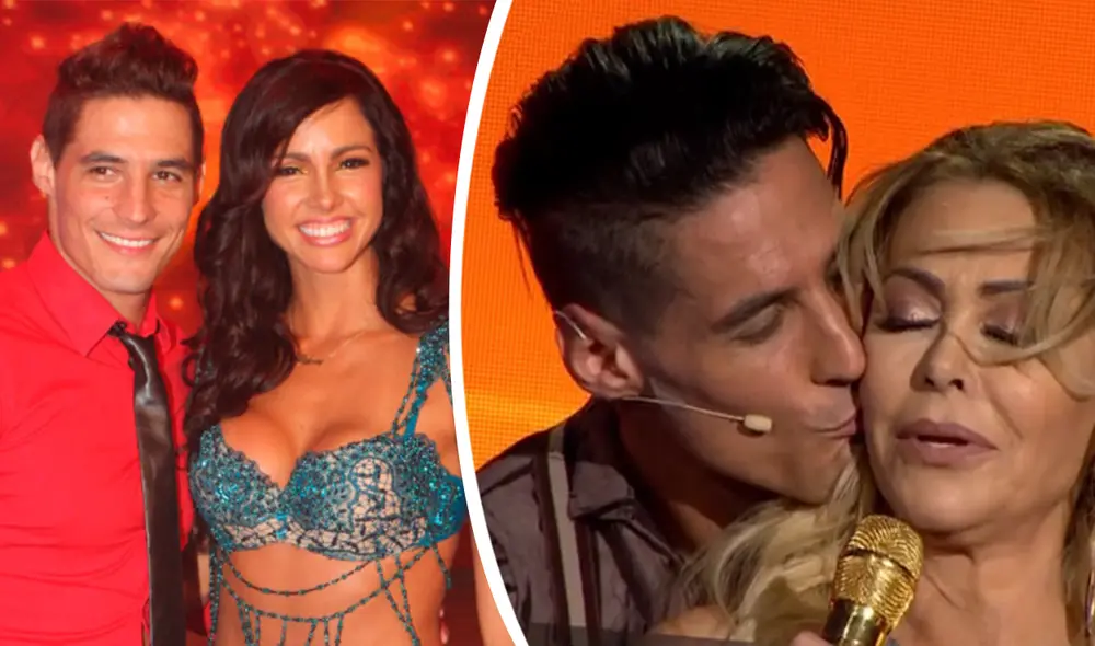 Facundo González mantuvo una relación amorosa con Paloma Fiuza y ahora es vinculado con Gisela Valcárcel. Foto: composición La República/captura/América Televisión