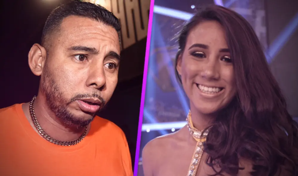 Abel Lobatón orgulloso de su hija Samahara. Foto: Composición