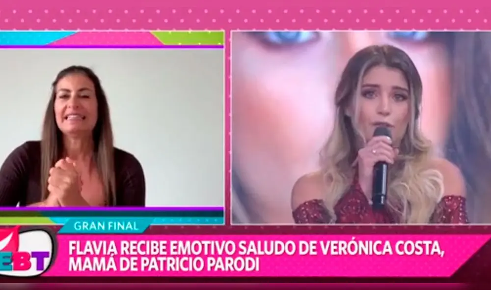 Flavia Laos se quiebra al oír un mensaje de la mamá de Patricio Parodi Flavia Laos se quiebra al oír un mensaje de la mamá de Patricio Parodi