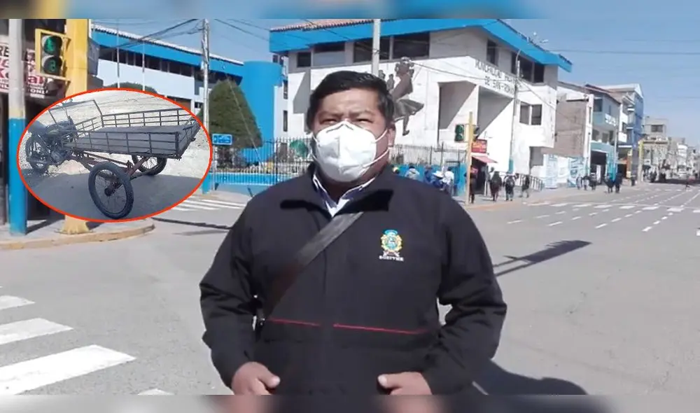 Rolando Pacori, subgerente de Vehículos Menores de la Municipalidad Provincial de San Román, denunció que ofrecen sus servicios sin cumplir protocolos de bioseguridad. Foto: captura video