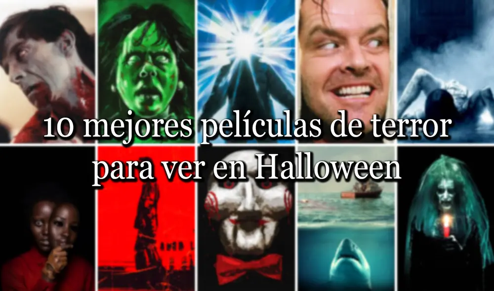 La mejor selección del cine de terror, según estudios científicos. Foto: composición