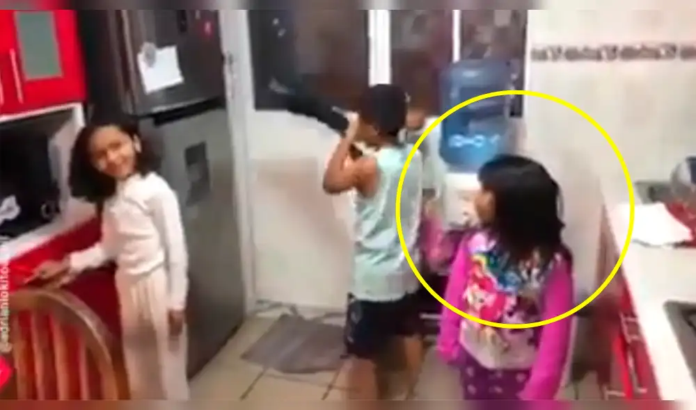 Facebook: niños juegan a tener una banda musical y peculiar instrumento se hace viral [VIDEO]