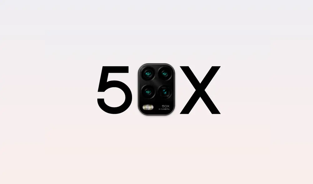 El Mi 10 Youth Edition apuesta por una cámara con zoom digital de hasta 50 aumentos.