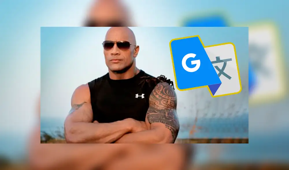 Google Translate: "La Roca" Dwayne Johnson es víctima de divertida traducción [FOTOS]