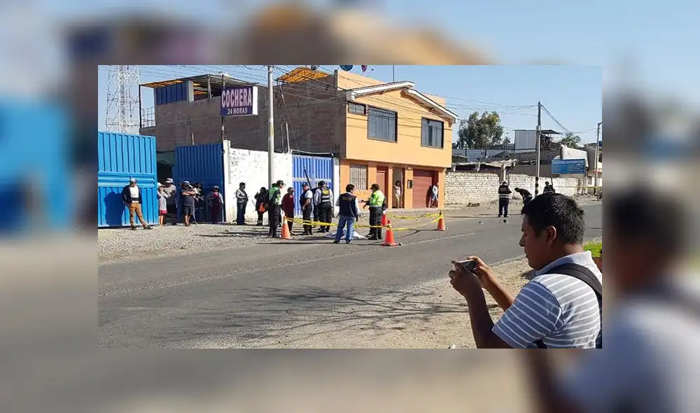 Accidente ocurrió este domingo por la mañana en la avenida Jorge Basadre Accidente ocurrió este domingo por la mañana en la avenida Jorge Basadre