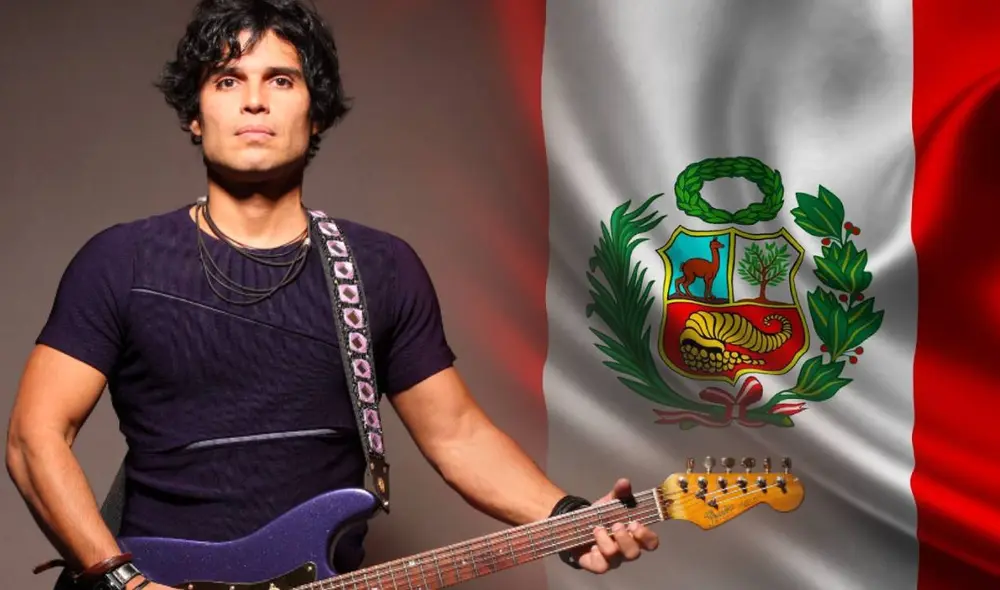 “Hoy tenemos que ganar. Por el Perú y por Gareca", expuso el rockero peruano. .Foto: Composición GLR