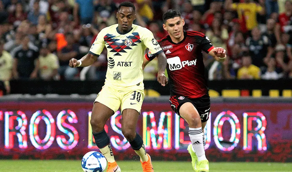 América vs Atlas en el marco de la fecha 8 del Torneo Apertura 2019 de la Liga MX. | Foto: AFP