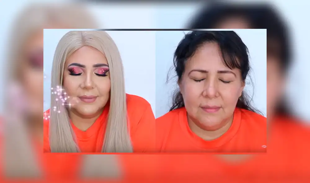 Tutorial de YouTube ha dejado a más de uno con la boca abierta al mostrar la increíble transformación de una mujer tras aplicarse gran cantidad de maquillaje en el rostro