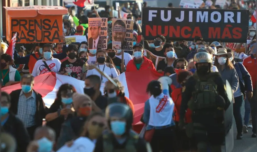 Lambayeque Chiclayo protesta no a keiko fujimori Lambayeque Chiclayo protesta no a keiko fujimori