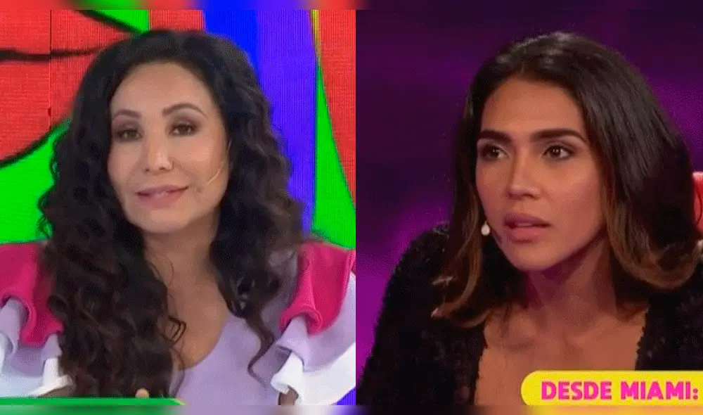 Janet Barboza y Vania Bludau