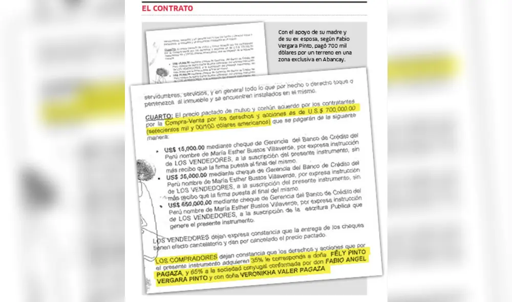 Hermano de congresista ‘Edu’ Vergara compró 22 propiedades en Abancay Hermano de congresista ‘Edu’ Vergara compró 22 propiedades en Abancay